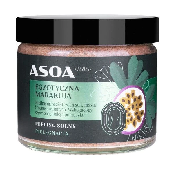 Asoa, Zuckerpeeling mit Orange und Macadamia, 250 ml