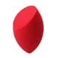 Ilu Makeup sponge, olive cut, red, 1 pc.