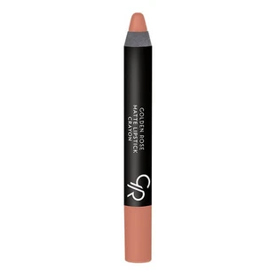 Golden Rose Matte Crayon Lipstick, rouge à lèvres mat en crayon, 26, 3.5 g