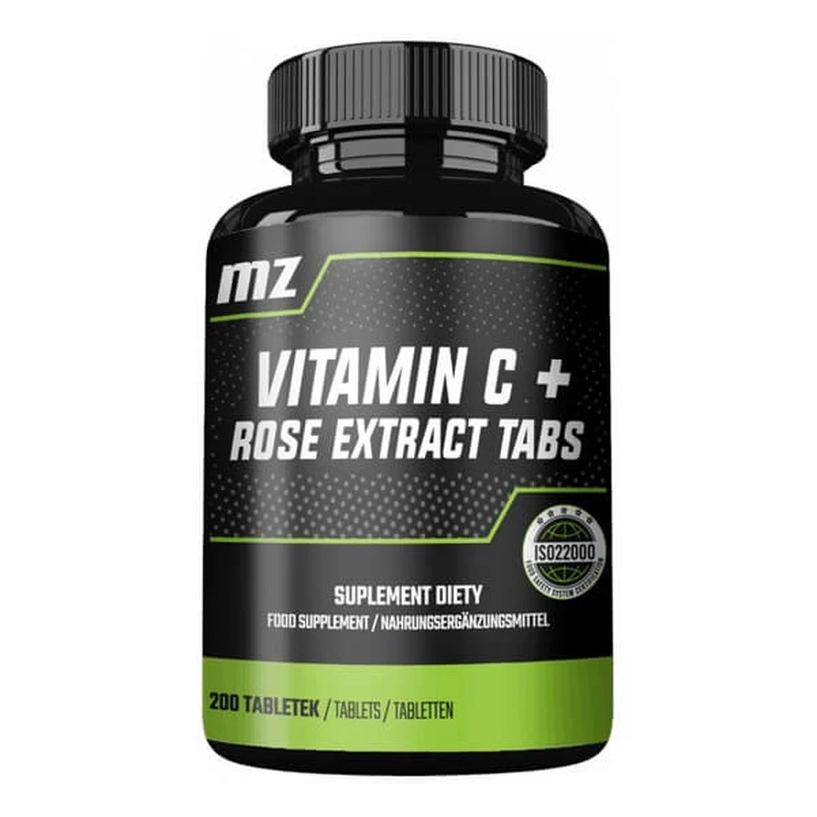MZ Vitamina C + Estratto di Rosa TABS, compresse, 200 pz.