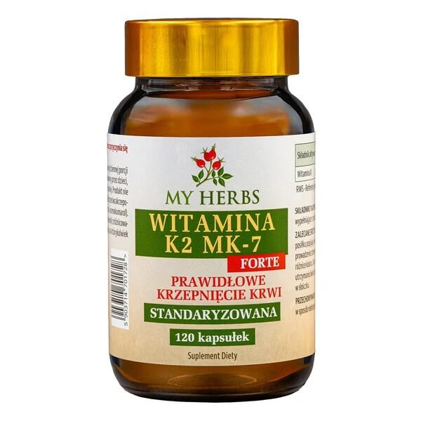 My Herbs Vitamin K2 MK-7 Forte, Kapseln, 120 Stk