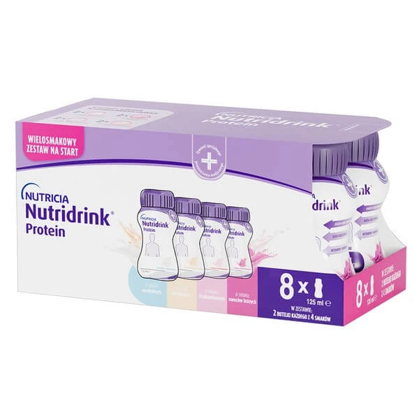 Nutridrink Protein Set of Flavors, flüssig, Geschmacksmix 8 x 125 ml