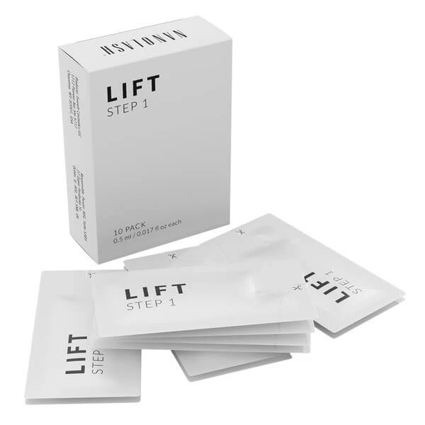Nanolash Lift - Step 1, Aktivator für Wimpernlifting und -laminierung, 0,5 ml x 10 Stück