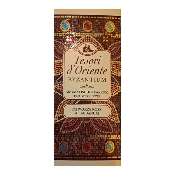 Tesori d'Oriente, Eau de Toilette, Byzantium, Schwarze Rose und Labdanum, Karton, 100 ml