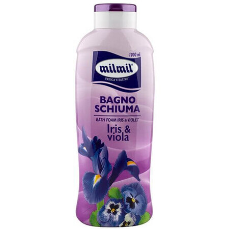 Bath foam with iris, 1000 ml, Milmil