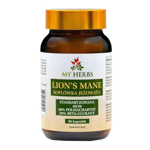 My Herbs Löwenmähne Soplum Hedgehog 400 mg, Kapseln, 80 Stk