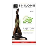 Enilome Healthy Beauty Aloe, semi-matte tights, color Nero, size L, 40 DEN