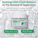 APLB AHA BHA PHA Centella Facial Cream, cremă de față exfoliantă și calmantă cu acizi și Centella Asiatica, 55 ml
