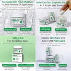 APLB AHA BHA PHA Centella Facial Cream, cremă de față exfoliantă și calmantă cu acizi și Centella Asiatica, 55 ml