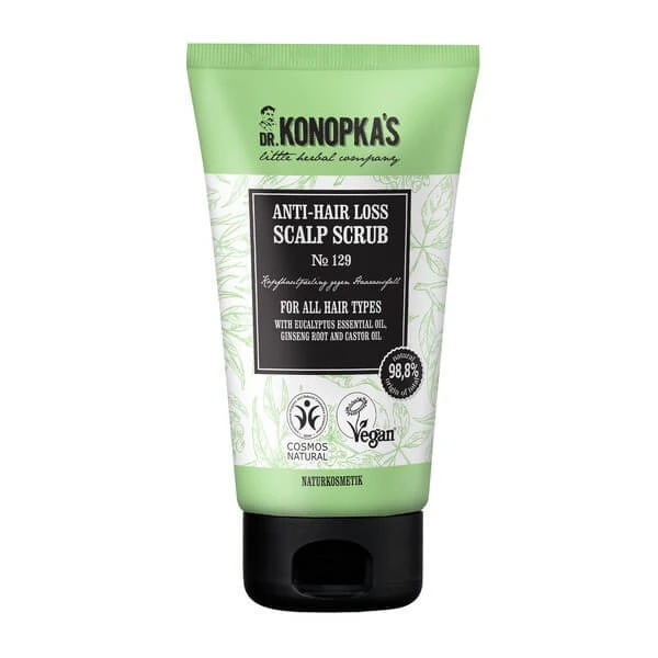 Dr.Konopka's, Kopfhautpeeling gegen Haarausfall für alle Haartypen, 150 ml