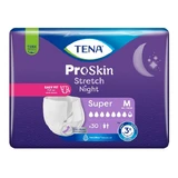 Tena Stretch ProSkin Super Night, Nachtwindeln, Größe M, 30 Stück.