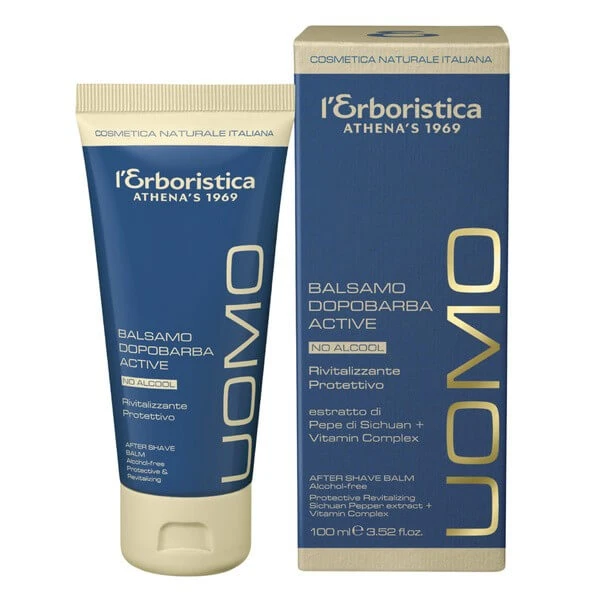L'Erboristica Uomo Active, Aftershave-Balsam, 100 ml