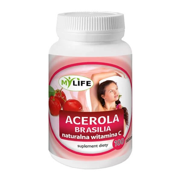 Acerola C Brasilia, natürliches Vitamin C, Tabletten, 100 Stück