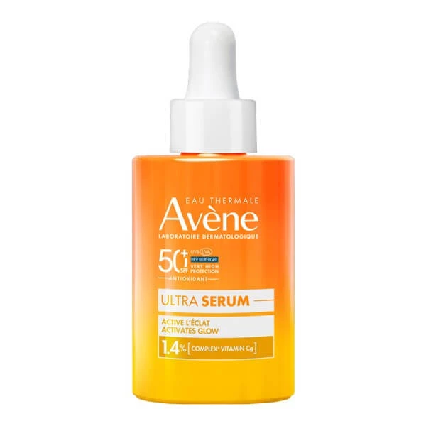 Avene Eau Thermale Ultra Serum, Serum zur Aktivierung der Hautausstrahlung, SPF 50+, 30 ml