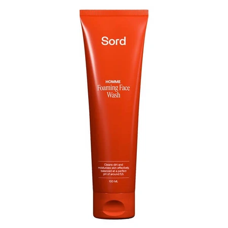 Sord Foaming Face Wash, espuma limpiadora suave para hombres, 100 ml