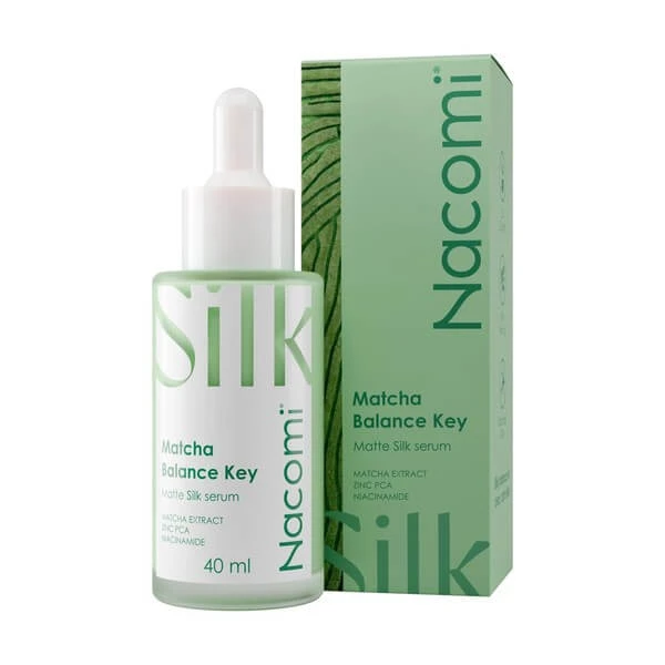 Nacomi Matcha Balance Key, regulierendes Serum, 40 ml