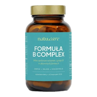 Natu Care Formula B Complex, Kapseln, 60 Stück.