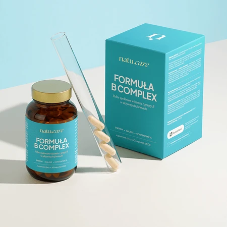 Natu Care Formula B Complex, Kapseln, 60 Stück.