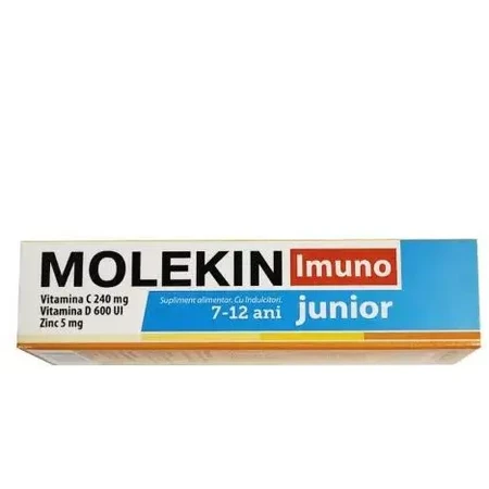 Molekin Imuno Junior, 20 comprimate efervescente, Zdrovit
