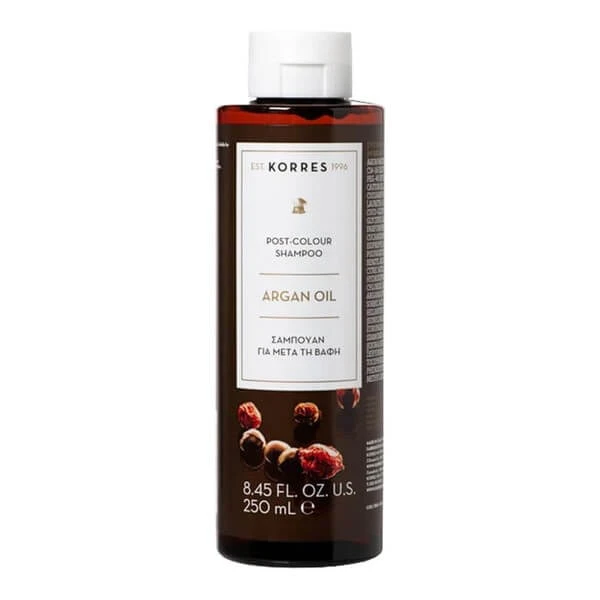 Korres, Arganöl-Shampoo für coloriertes Haar, 250 ml