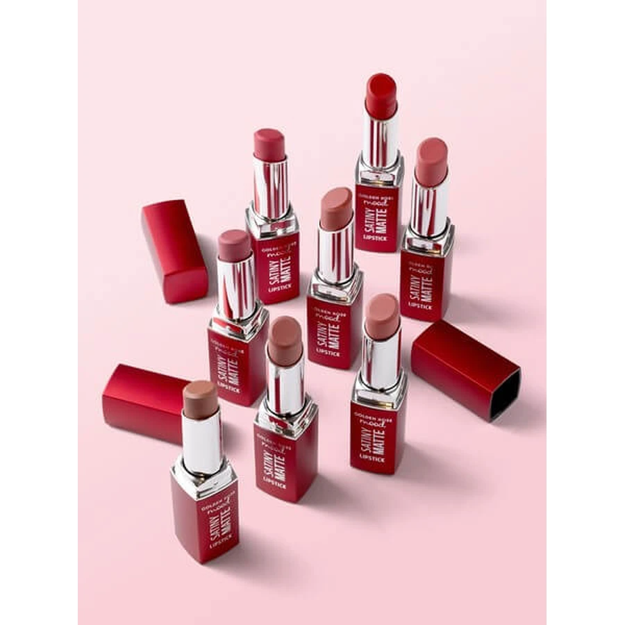 Golden Rose Mood Satiny Matte Lipstick, ruj mat, 08, 3.5 g