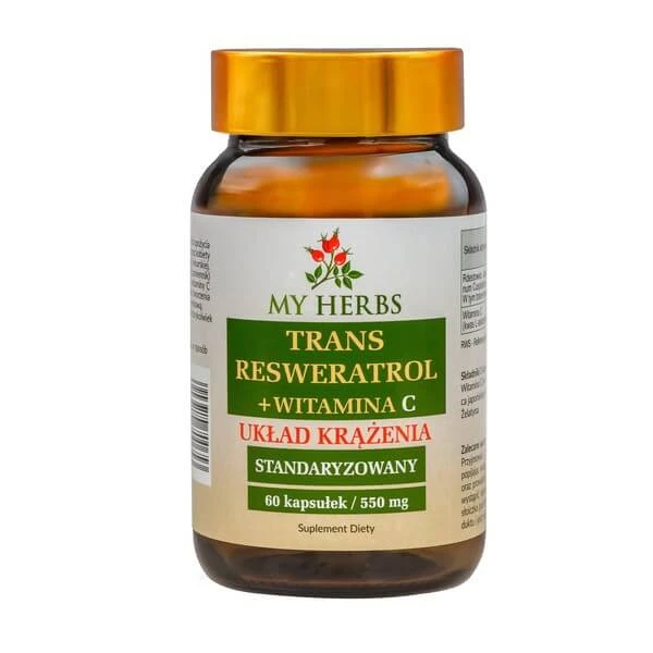 Bio Herbs Trans Resveratrol+Vitamin C, Kapseln, 60 Stk
