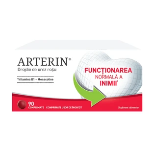Arterin pentru funcția normală a inimii, 90 de comprimate, Omega Pharma