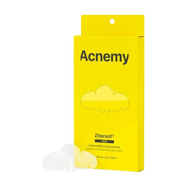 Acnemy Zitproof Nose, Hydrokolloid-Nasenpflaster, 10 Stück