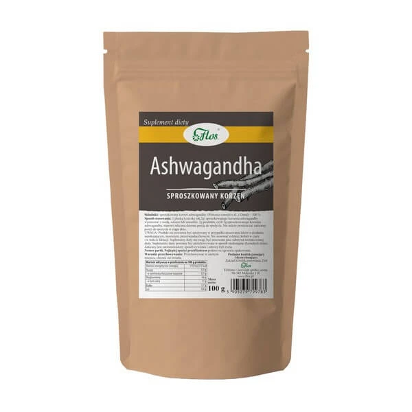 Flos Ashwagandha Wurzel in Pulverform, Pulver, 100 g