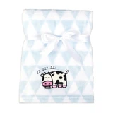 Babymatex, manta RICCO con bordado 75x100 cm, fudge, 1 ud.