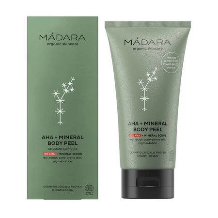 Madara AHA+ Mineral Body Peel, peeling, 175 ml