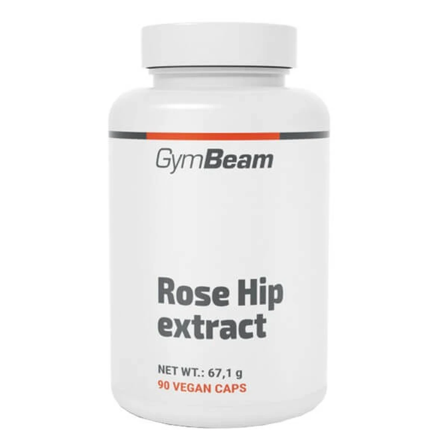 GymBeam Extract de măceșe, capsule, 90 buc.