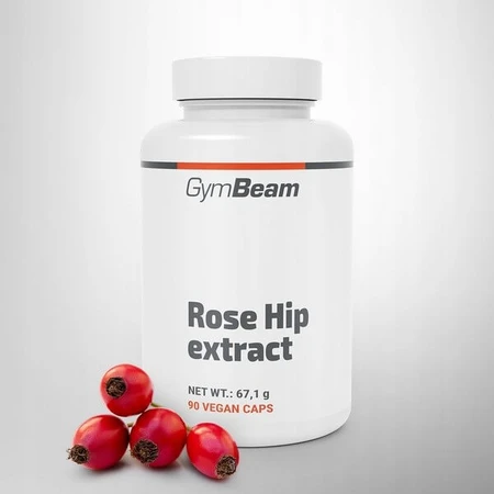GymBeam Extract de măceșe, capsule, 90 buc.