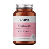 Uns Shatavari + Bioperine, Hartkapseln, 60 Stück.