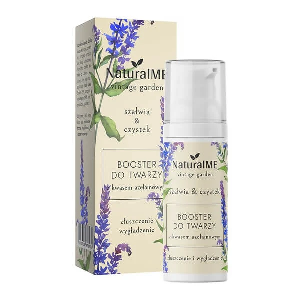 NaturalME Vintage Garden, Booster Exfoliation und Glättung mit Azelainsäure für die Nacht, 50 ml