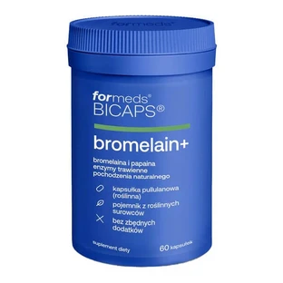 Formeds Bicaps Bromelain+, Kapseln, 60 Stück.