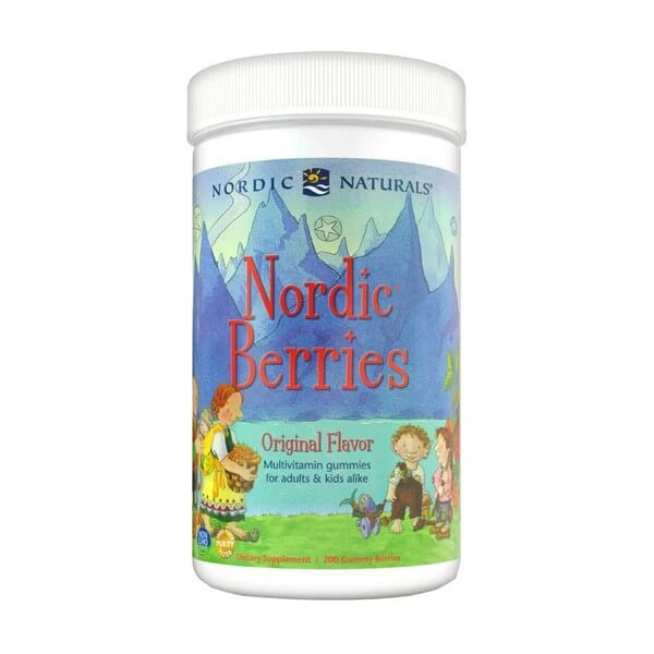 Nordic Berries Multivitamin Originalgeschmack, Geleebohnen, 200 Stück