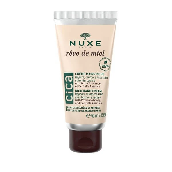 Nuxe Reve de Miel Cica, reparierende Creme für trockene Handhaut, 50 ml