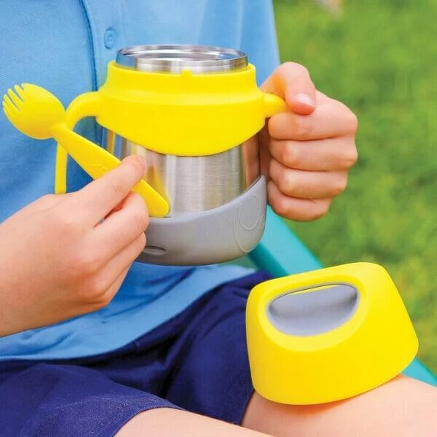 B.BOX, termos de sopa y almuerzo para niños, Lemon Sherbet, 335ml
