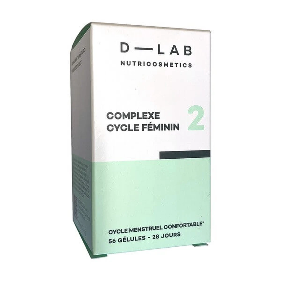 D-Lab Complexe Cycle Feminin, capsule, 56 buc.
