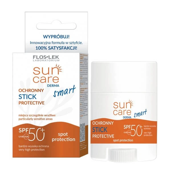 Flos-Lek Sonnenpflege Derma Smart, SPF50+ Schutzstift, 20 g