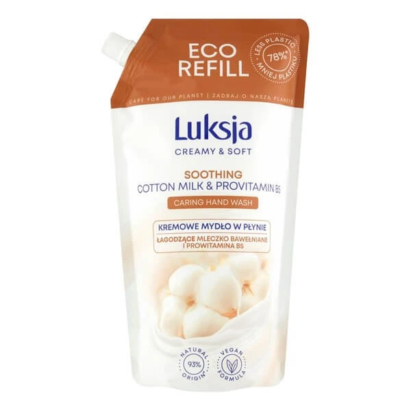 Luxja, Flüssigseife, Baumwolle, 900 ml