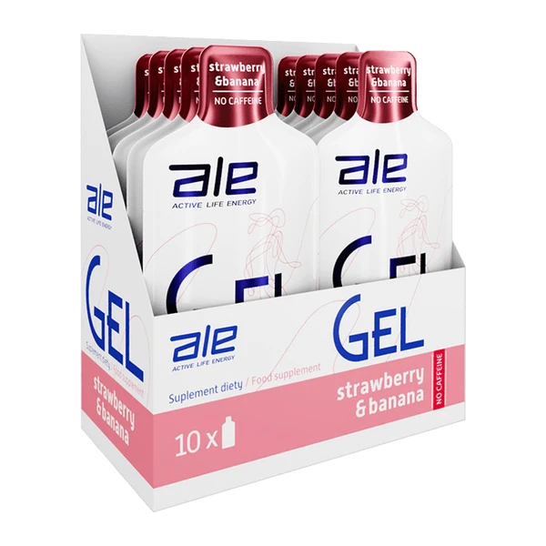 ALE Gel Erdbeer-Bananen-Set, 10 Stück