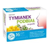 MEDiFAR Tijm en hoefblad voor de keel, zuigtabletten, suikervrij, 16 st.