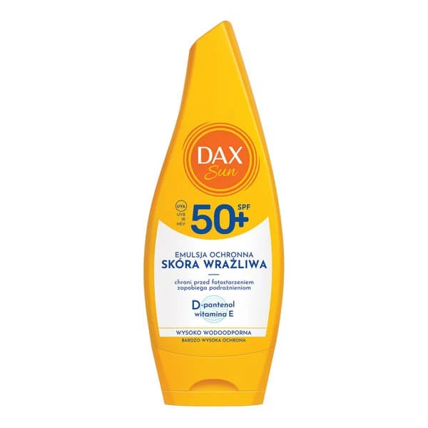 Dax Sun, Schutzemulsion für empfindliche Haut, SPF 50+, 160 ml