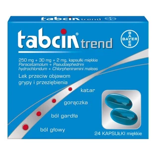Tabcin Trend, capsule moi, 24 buc.