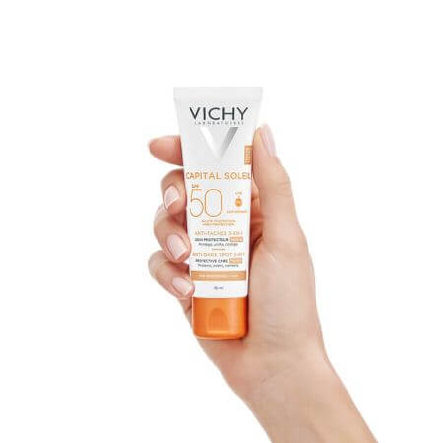 Vichy Capital Soleil Anti-Pigmentierungs-Farbcreme mit SPF 50+, 50 ml