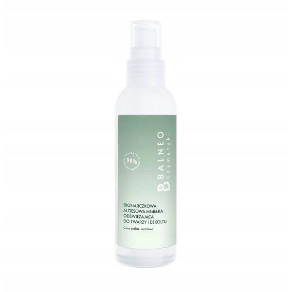 Balneokosmetik, Biosulfid-Aloe-Vera-Erfrischungsnebel für Gesicht, Hals und Dekolleté, 150 ml