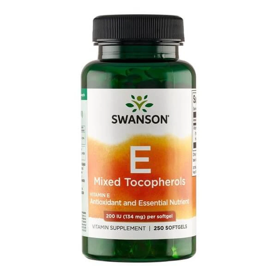 Swanson Vitamina E 200IU, capsule, 250 buc.