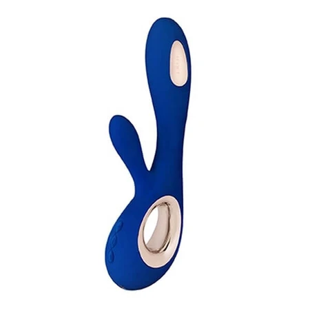 Lelo Soraya Wave Midnight Blue, wibrator typu króliczek, 1 szt.: ceny i cechy